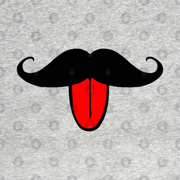 Funny Mustache by NewSignCreation